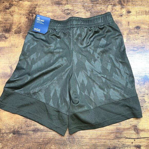 DSG Boys Knit Training Shorts Shorts Dark Green Size Small NWT - Picture 2 of 4